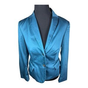 Piazza Sempione Teal Blazer